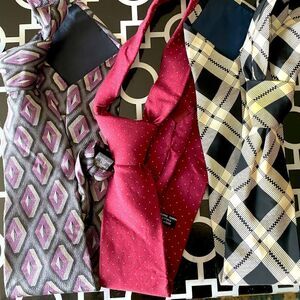 Bundle of 3 Neckties 